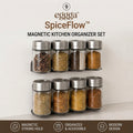 𝒆𝒈𝒈𝒈𝒂™ SpiceFlow™ Magnetic Kitchen Organizer Set